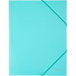 Папка на резинках Axent A4 430 мкм Pastelini mint Фото