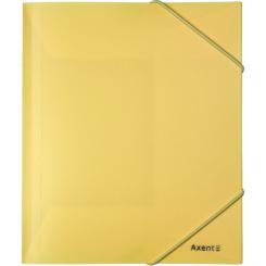 Папка на резинках Axent A5 410 мкм Pastelini yellow Фото