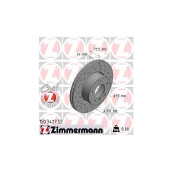 Тормозной диск ZIMMERMANN 150.3427.52 Фото