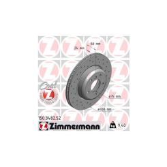 Тормозной диск ZIMMERMANN 150.3482.52 Фото
