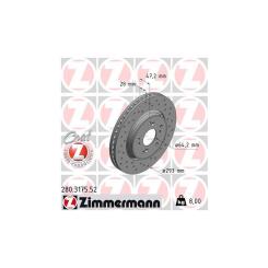 Тормозной диск ZIMMERMANN 280.3175.52 Фото