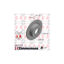 Тормозной диск ZIMMERMANN 380.2112.20 Фото
