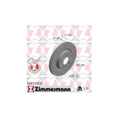 Тормозной диск ZIMMERMANN 540.5310.52 Фото