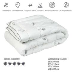 Одеяло Руно зі штучного лебединого пуху Silver Swan 140х205 см Фото 2