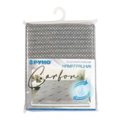 Наматрасник Руно Водонепроникний на гумці Carbon 120х200 см Фото 7
