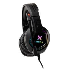 Наушники Vinga HSCU-160 Gaming LED Black Фото 6
