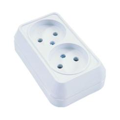 Розетка MAKEL Белая Фото