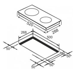 Варочная поверхность Grunhelm GPI 523 B Фото 1