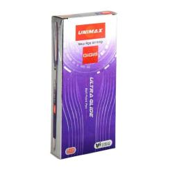 Ручка шариковая Unimax Ultraglide, красная Фото 2