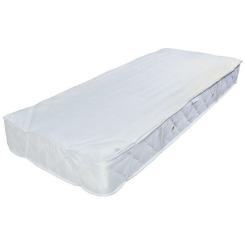 Наматрасник Еко Пупс водонепроникний Classiс, 120х200 см Білий Фото 1