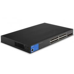 Коммутатор сетевой Linksys LGS328MPC Фото 1