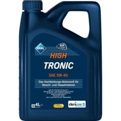 Моторное масло Aral HighTronic 5W-40, 4л Фото
