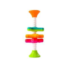 Развивающая игрушка Fat Brain Toys Пірамідка-спиннер тактильна MiniSpinny Фото