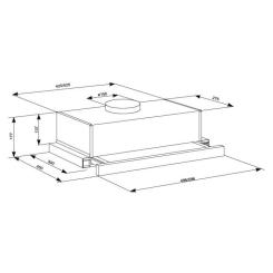Вытяжка кухонная Eleyus LOTUS 1000 60 WH Фото 9