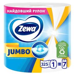 Бумажные полотенца Zewa Jumbo 1 рулон 325 відривів Фото