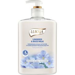 Жидкое мыло Luksja Creamy Linen & Rice Milk 500 мл Фото
