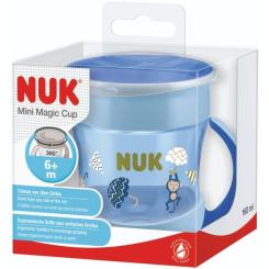 Поильник-непроливайка Nuk Evolution Mini Magic 160 мл Синий Фото 1