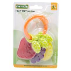 Прорезыватель Baby Team Брязкальце Фрукти Фото 1