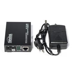 Медиаконвертер Optolink 100M, 20km, SC, RJ45, Tx 1550nm Фото 1