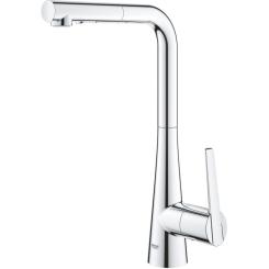 Смеситель Grohe SCALA OHM L DUAL SPRAY ХРОМ Фото 4