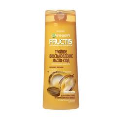 Шампунь Garnier Fructis Потрійне відновлення олія-догляд 400 мл Фото