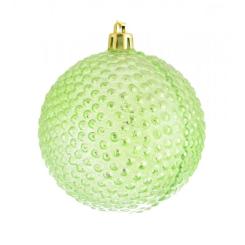 Елочная игрушка YES! Fun Ежик шар зеленый 8 см Фото
