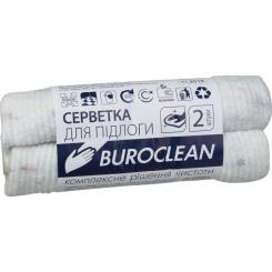 Тряпка для пола Buroclean 50х50 см белая 2 шт. Фото