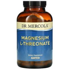 Минералы Dr. Mercola Магний L-Треонат, Magnesium L-Threonate, 270 капс Фото