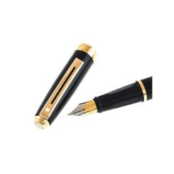 Ручка перьевая Sheaffer PRELUDE Black Lacq. GT FP M Фото 2