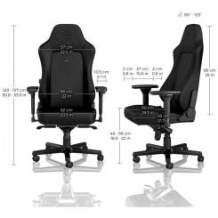Кресло игровое Noblechairs Hero Gaming Black Edition Фото 8