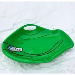 Санки Prosperplast BIG M ISDM-361C ледянка зеленая Фото 1