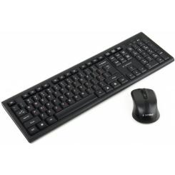 Комплект Gembird KBS-WM-03-UA Wireless Black Фото