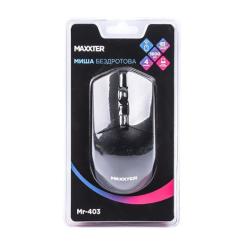 Мышка Maxxter Mr-403 Wireless Black Фото 4