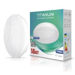 Светильник TITANUM LED 18W 5000K Кривые линии Фото