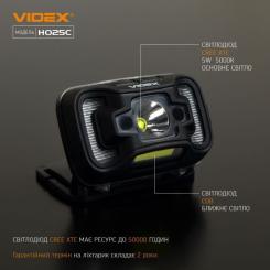 Фонарь Videx 310Lm 5000K Фото 3