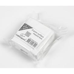 Компьютерная розетка Cablexpert RJ45x2 UTP, cat.6 Фото 2