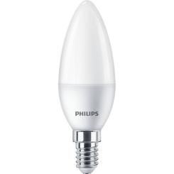 Лампочка Philips EcohomeLEDCandle 5W 500lm E14 840B35NDFR Фото