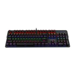 Клавиатура Vinga KBGM160 LED Outemu Blue USB Black Фото 2