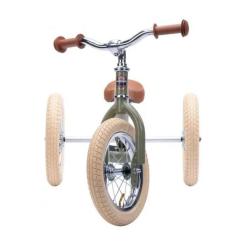 Беговел Trybike трехколесный балансирующий оливковый Фото 4