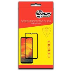 Стекло защитное Dengos Full Glue Samsung Galaxy A03 (black) Фото