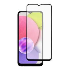 Стекло защитное Dengos Full Glue Samsung Galaxy A03 (black) Фото 1