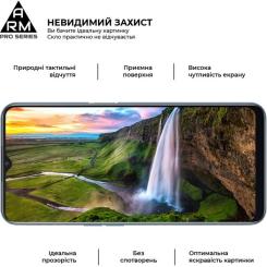 Стекло защитное Armorstandart Pro OPPO A16 Black Фото 3