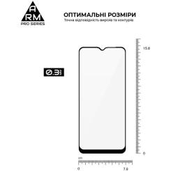 Стекло защитное Armorstandart Pro OPPO A16 Black Фото 4