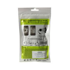 Концентратор Lapara LA-MicroUSB-OTG-HUB black Фото 7