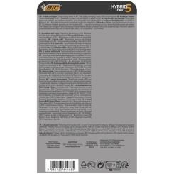 Сменные кассеты Bic Flex 5 Hybrid 4 шт. Фото 2
