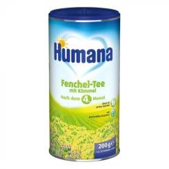 Детский чай Humana с фенхелем и тмином 200 г Фото