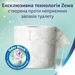 Туалетная бумага Zewa Deluxe Ромашка 3 шари 8 рулонів Фото 6