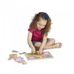 Пазл Melissa&Doug деревянные в футляре "Друзья фермы" Фото 2