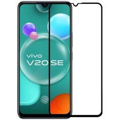 Стекло защитное PowerPlant Full screen Vivo V20 SE, Black Фото