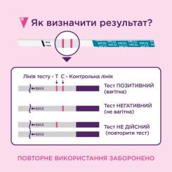 Тест на беременность Evitest One полоска Фото 3